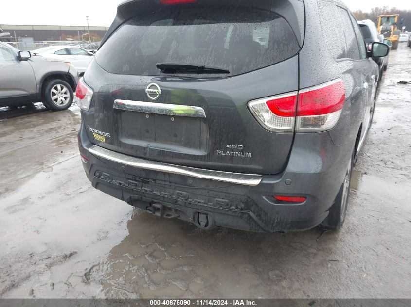 2014 Nissan Pathfinder Platinum VIN: 5N1AR2MM2EC645866 Lot: 40875090