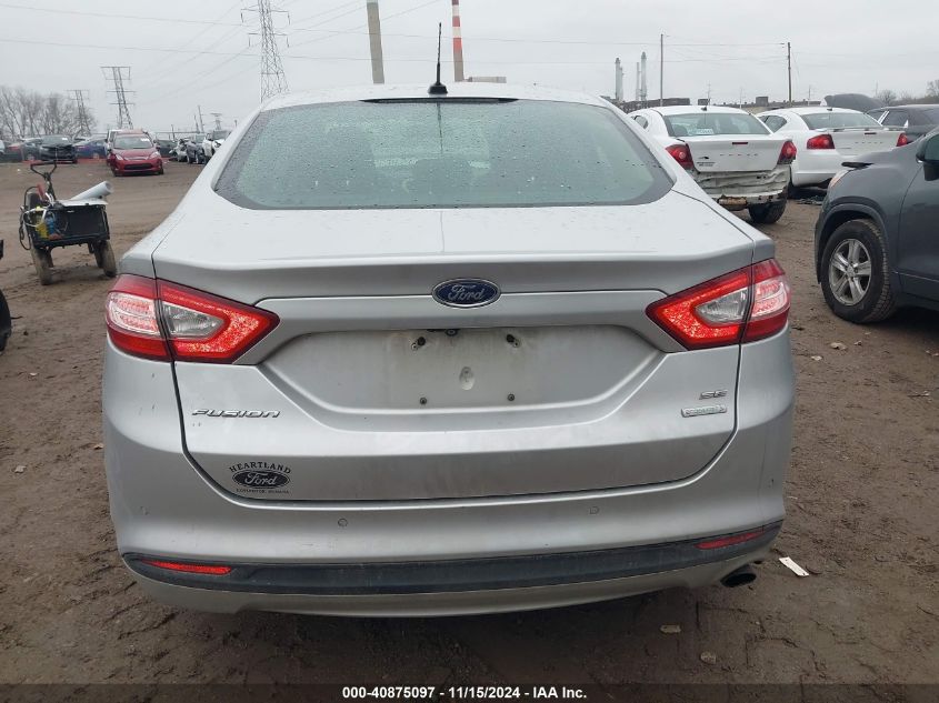 2016 Ford Fusion Se VIN: 3FA6P0HD6GR239050 Lot: 40875097