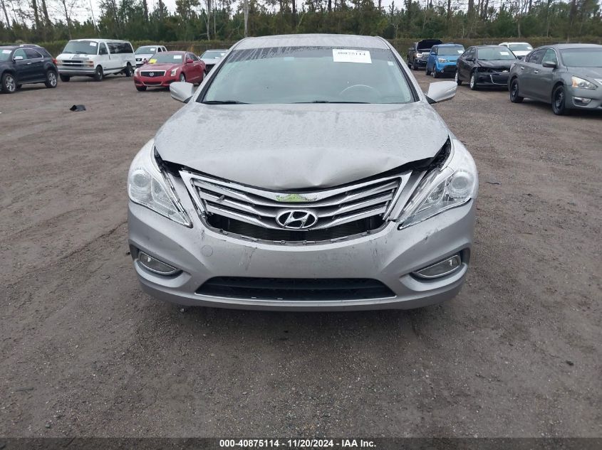 2012 Hyundai Azera VIN: KMHFG4JG8CA121233 Lot: 40875114