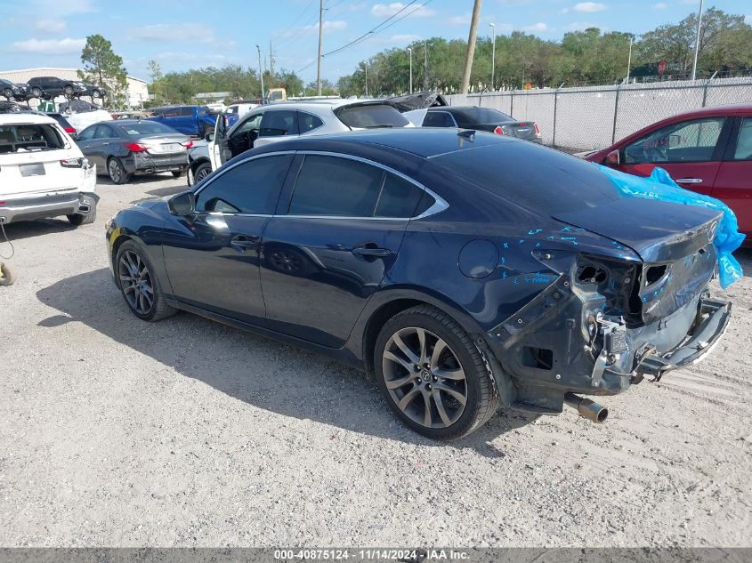 2017 Mazda Mazda6 Grand Touring VIN: JM1GL1W5XH1139721 Lot: 40875124