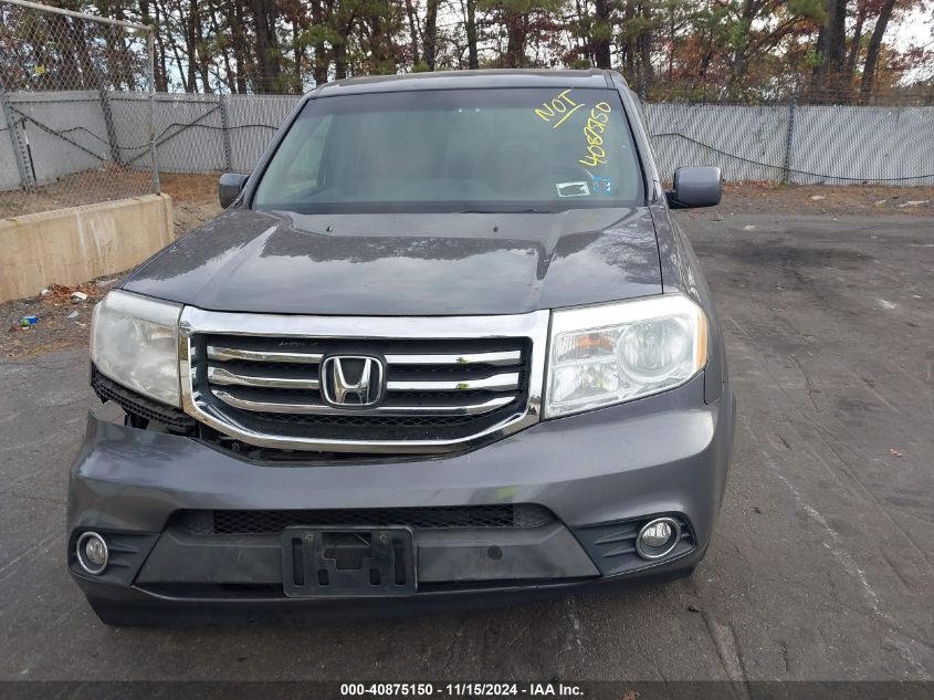 2014 Honda Pilot Ex VIN: 5FNYF4H47EB003874 Lot: 40875150