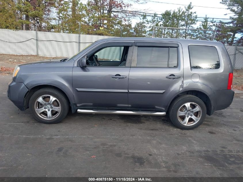 2014 Honda Pilot Ex VIN: 5FNYF4H47EB003874 Lot: 40875150