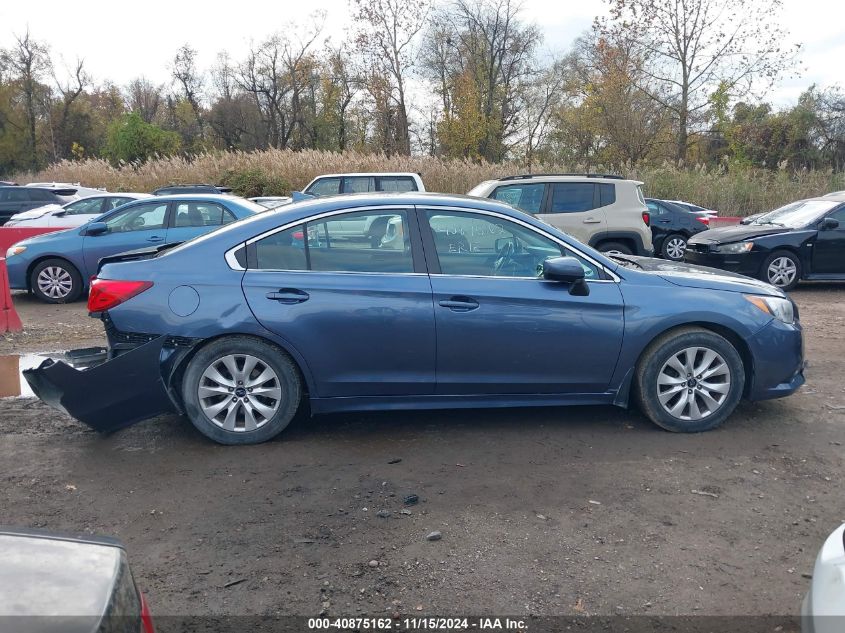 2016 Subaru Legacy 2.5I Premium VIN: 4S3BNBC61G3011927 Lot: 40875162