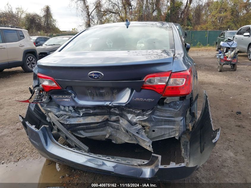 2016 Subaru Legacy 2.5I Premium VIN: 4S3BNBC61G3011927 Lot: 40875162