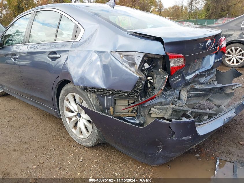 2016 Subaru Legacy 2.5I Premium VIN: 4S3BNBC61G3011927 Lot: 40875162