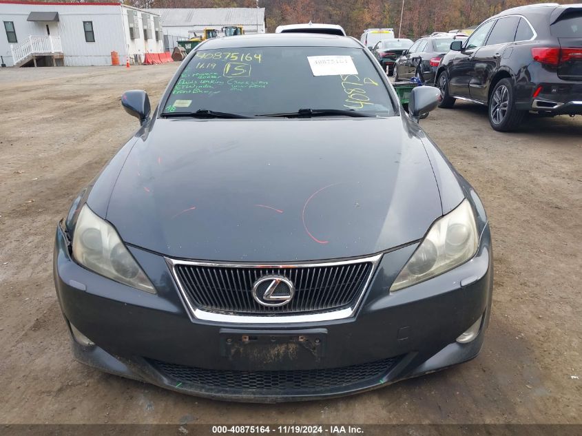 2007 Lexus Is 250 VIN: JTHCK262172012988 Lot: 40875164