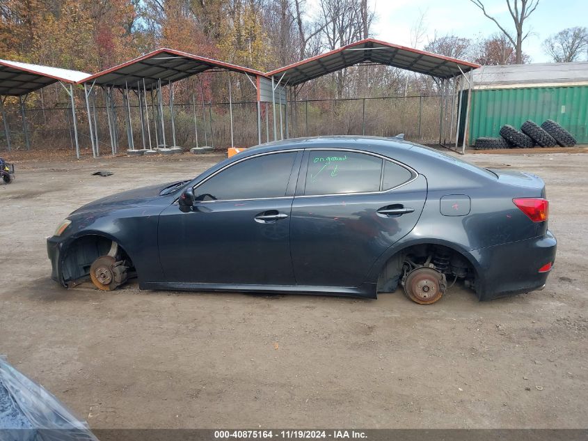 2007 Lexus Is 250 VIN: JTHCK262172012988 Lot: 40875164