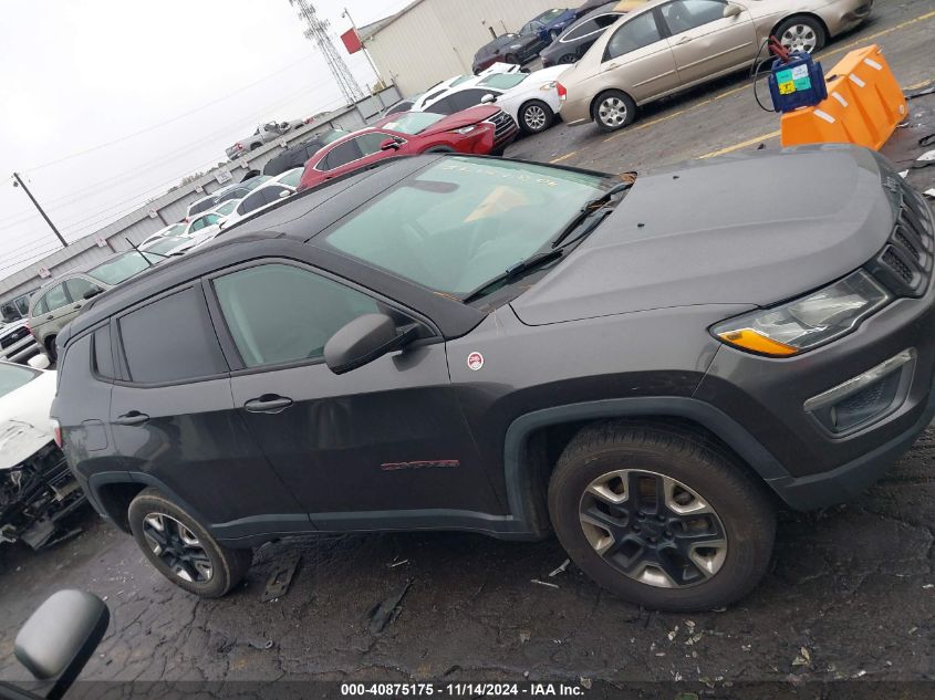 2018 Jeep Compass Trailhawk 4X4 VIN: 3C4NJDDB1JT153710 Lot: 40875175