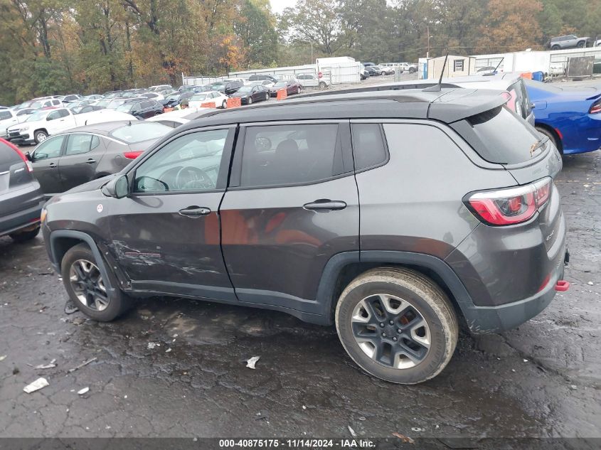 2018 Jeep Compass Trailhawk 4X4 VIN: 3C4NJDDB1JT153710 Lot: 40875175