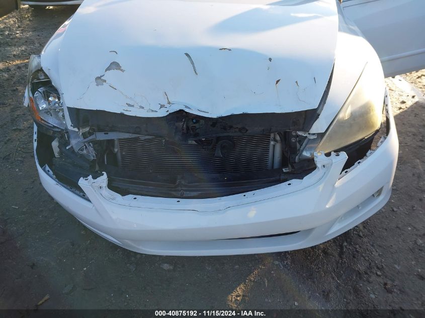 2006 HONDA ACCORD VIN: 1HGCM56756A186321
