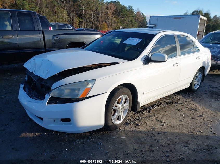 2006 HONDA ACCORD VIN: 1HGCM56756A186321