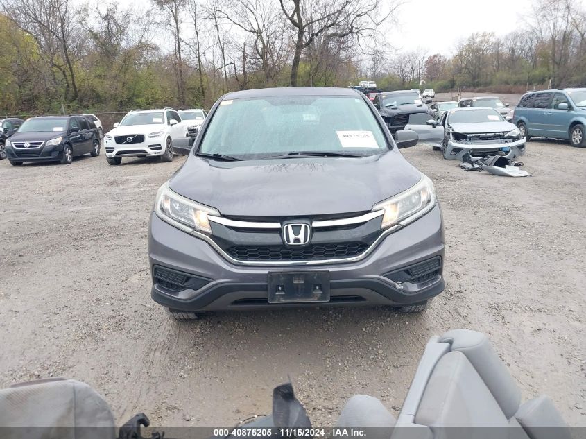 2016 Honda Cr-V Lx VIN: 2HKRM4H32GH670776 Lot: 40875205