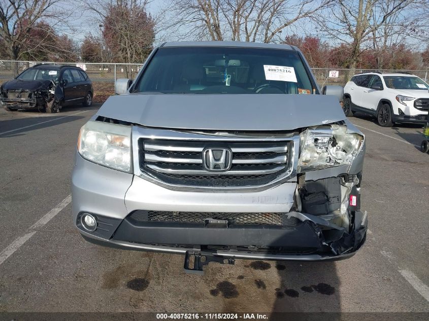 2013 Honda Pilot Ex-L VIN: 5FNYF4H59DB029920 Lot: 40875216