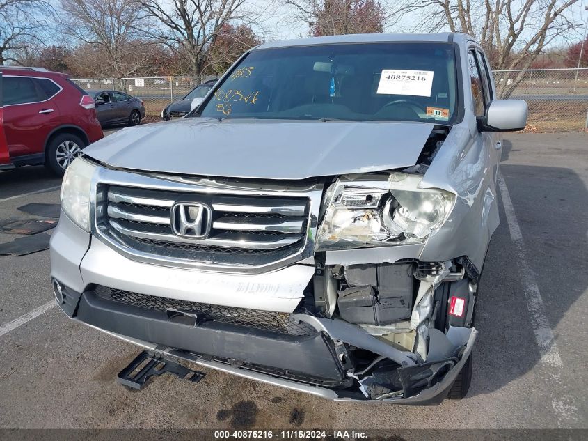 2013 Honda Pilot Ex-L VIN: 5FNYF4H59DB029920 Lot: 40875216