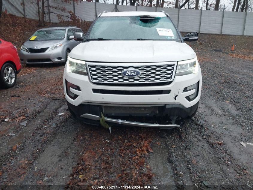 2017 Ford Explorer Platinum VIN: 1FM5K8HT2HGA09312 Lot: 40875217