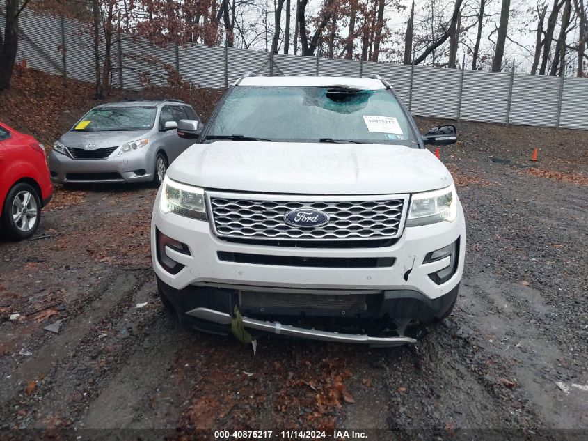 2017 Ford Explorer Platinum VIN: 1FM5K8HT2HGA09312 Lot: 40875217