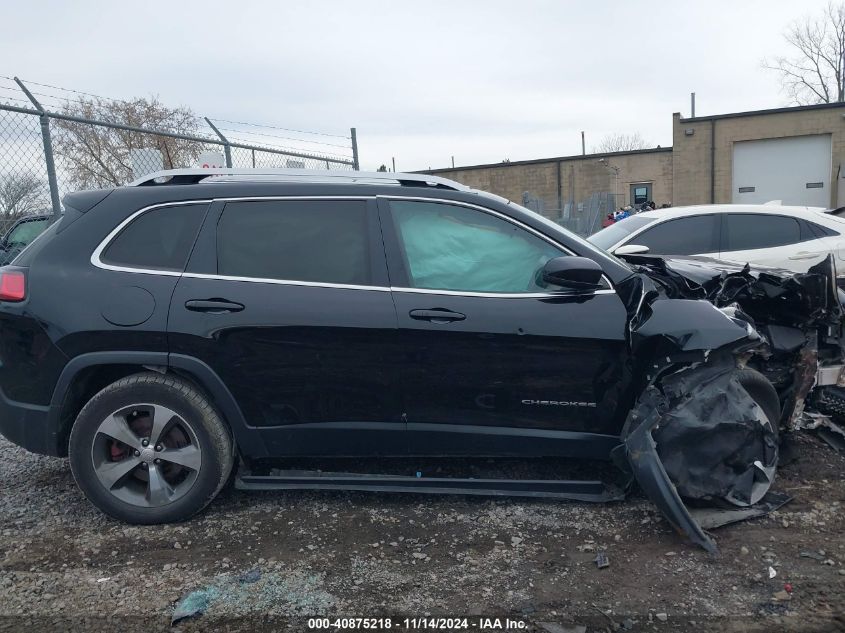 2019 Jeep Cherokee Limited 4X4 VIN: 1C4PJMDX1KD161866 Lot: 40875218