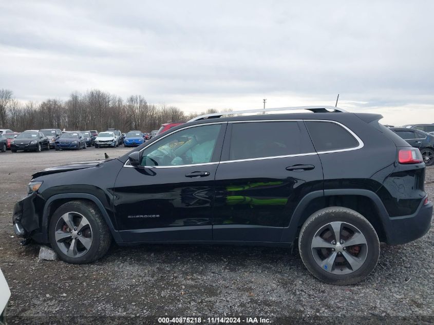 2019 Jeep Cherokee Limited 4X4 VIN: 1C4PJMDX1KD161866 Lot: 40875218