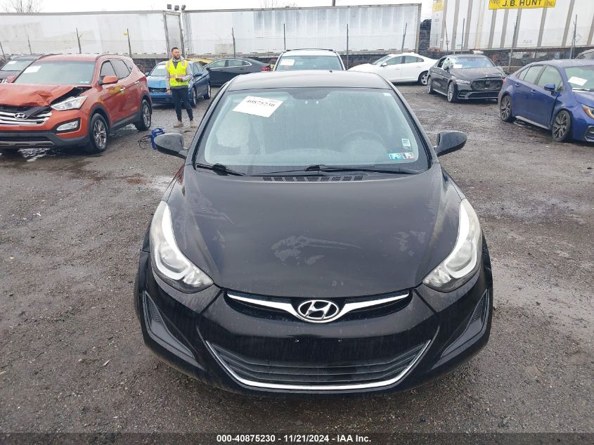 2016 Hyundai Elantra Se VIN: KMHDH4AEXGU544080 Lot: 40875230