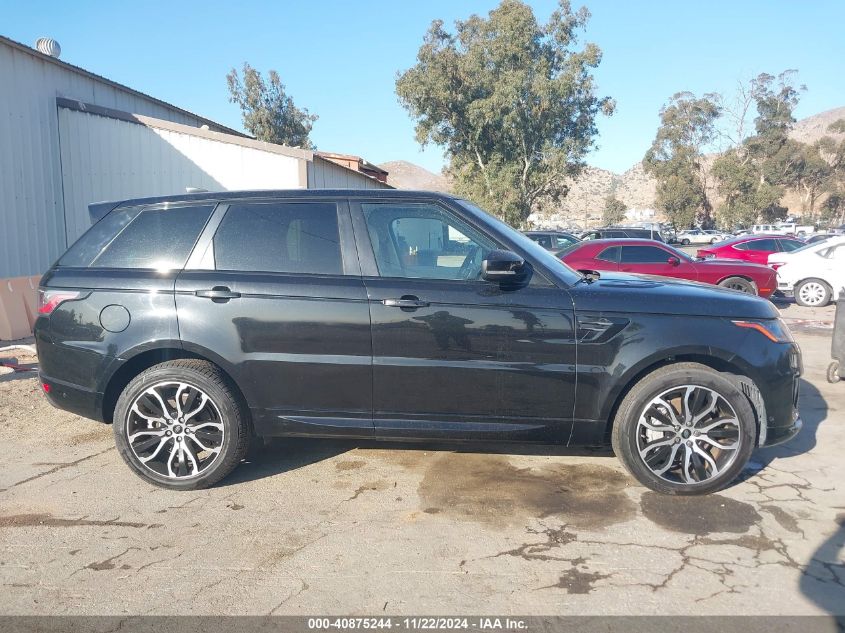 2021 Land Rover Range Rover Sport Hse Silver Edition Mhev VIN: SALWR2SU3MA768947 Lot: 40875244