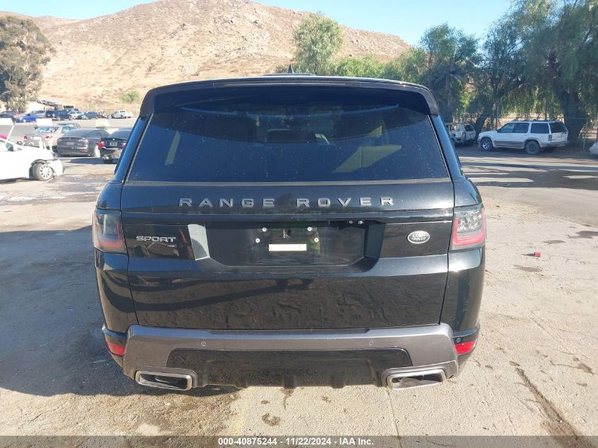 2021 Land Rover Range Rover Sport Hse Silver Edition Mhev VIN: SALWR2SU3MA768947 Lot: 40875244