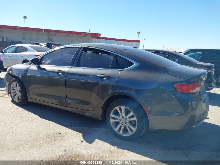 2016 Chrysler 200 Limited VIN: 1C3CCCAB1GN131297 Lot: 40875249