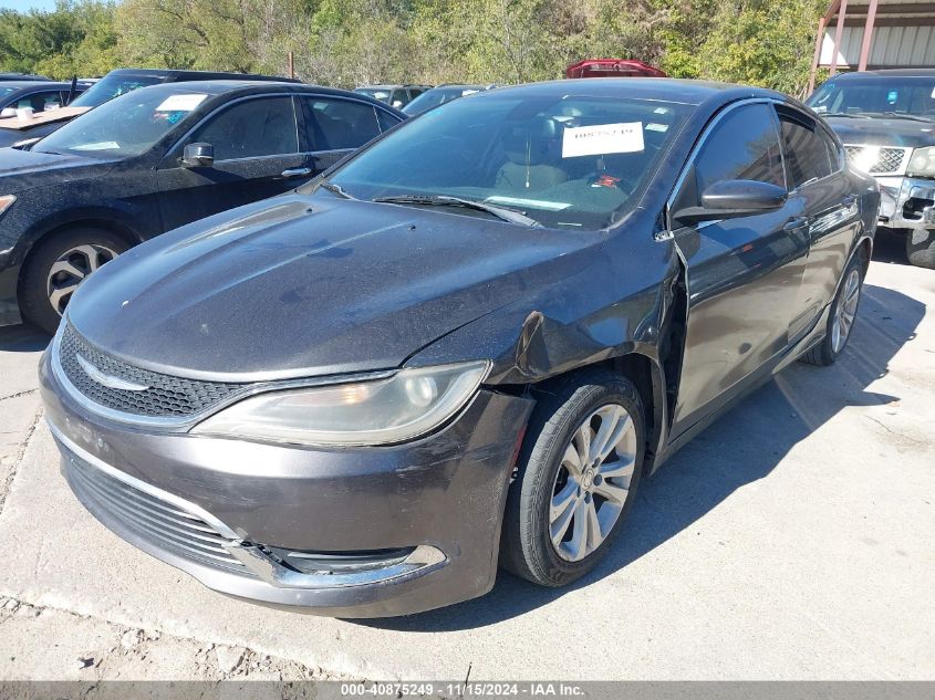 2016 Chrysler 200 Limited VIN: 1C3CCCAB1GN131297 Lot: 40875249