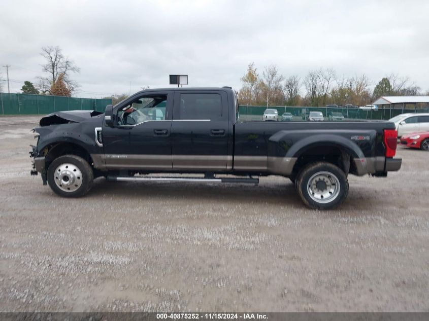 2021 Ford F-450 King Ranch VIN: 1FT8W4DTXMED34638 Lot: 40875252