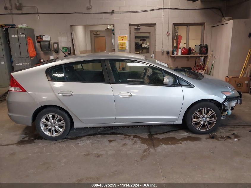 2010 Honda Insight Ex VIN: JHMZE2H71AS034054 Lot: 40875259