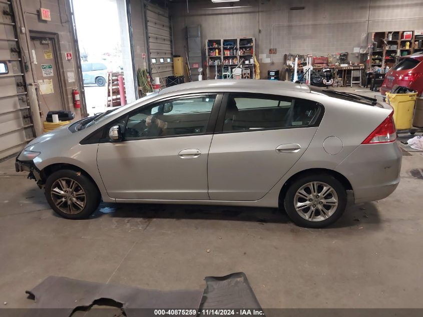 2010 Honda Insight Ex VIN: JHMZE2H71AS034054 Lot: 40875259