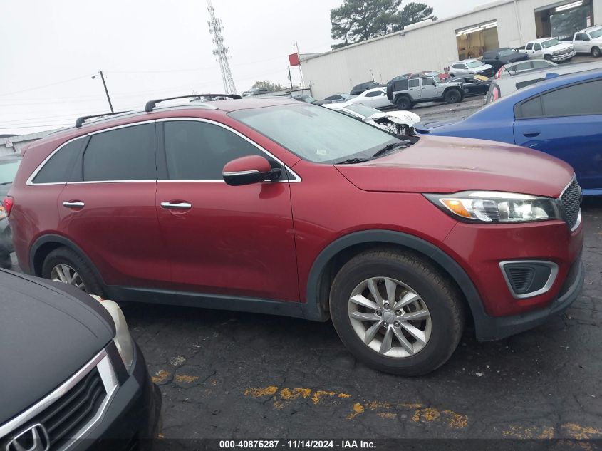 2017 Kia Sorento 2.4L Lx VIN: 5XYPG4A35HG215342 Lot: 40875287