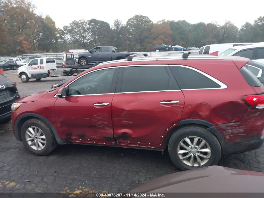 2017 Kia Sorento 2.4L Lx VIN: 5XYPG4A35HG215342 Lot: 40875287