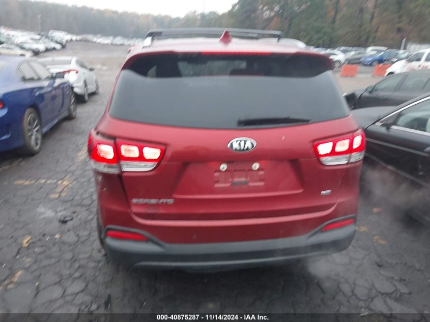 2017 Kia Sorento 2.4L Lx VIN: 5XYPG4A35HG215342 Lot: 40875287