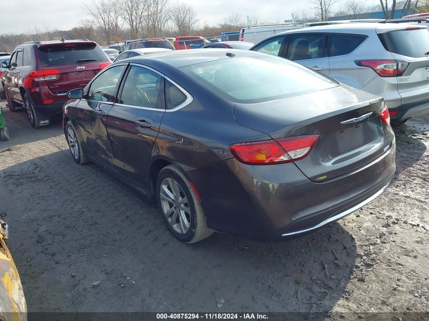 2015 CHRYSLER 200 LIMITED - 1C3CCCAB1FN590294