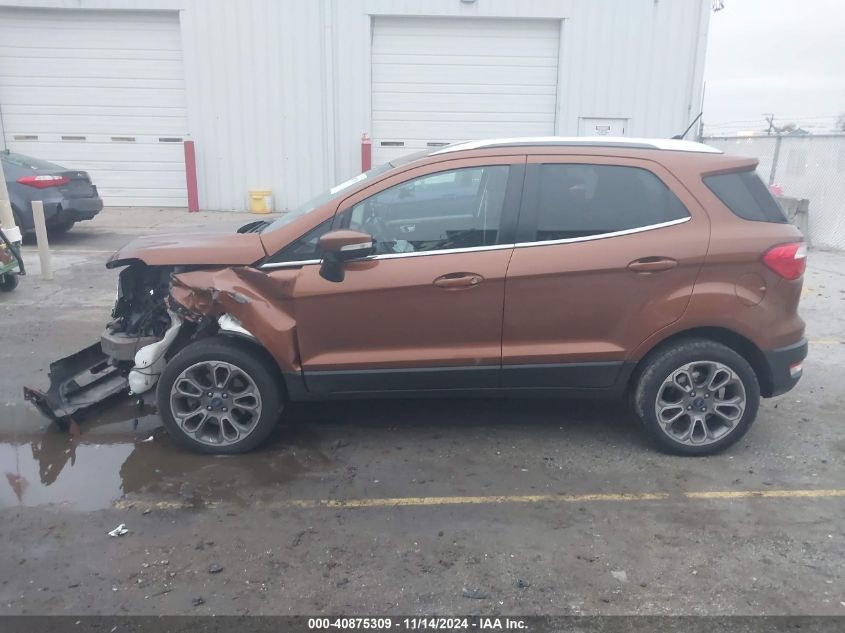 2018 Ford Ecosport Titanium VIN: MAJ6P1WLXJC195804 Lot: 40875309