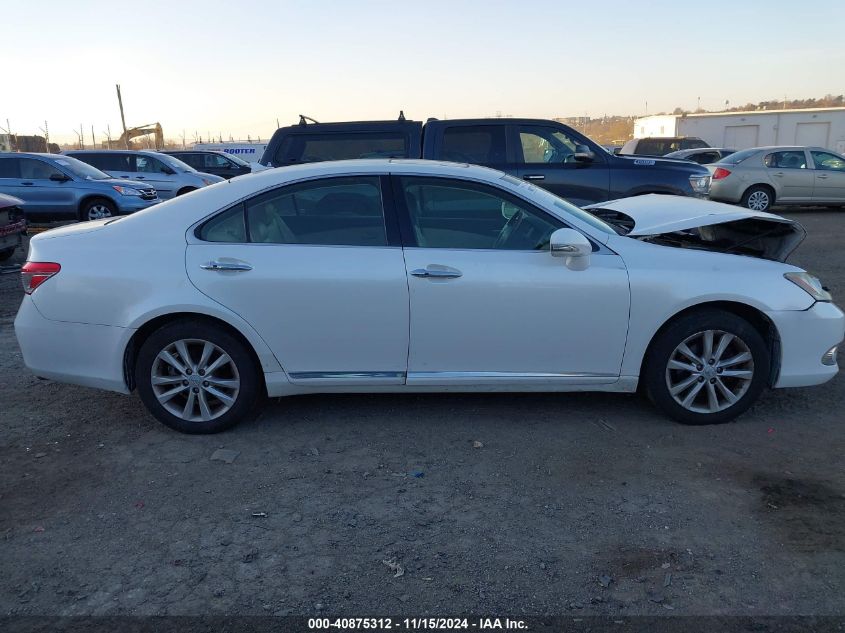 2012 Lexus Es 350 VIN: JTHBK1EG3C2507982 Lot: 40875312