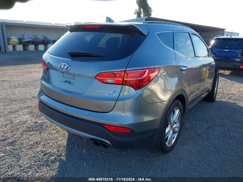 VIN 5XYZUDLA1DG113057 2013 Hyundai Santa Fe, Sport... no.4