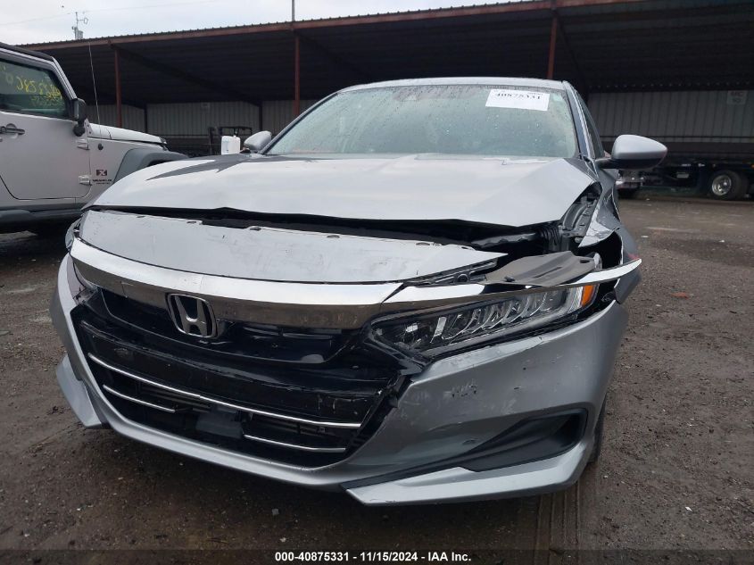 2021 Honda Accord Lx VIN: 1HGCV1F16MA110105 Lot: 40875331