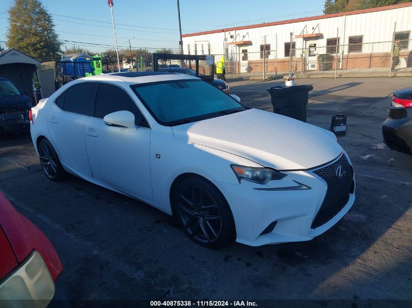 2014 Lexus Is 250 VIN: JTHBF1D29E5015842 Lot: 40875338