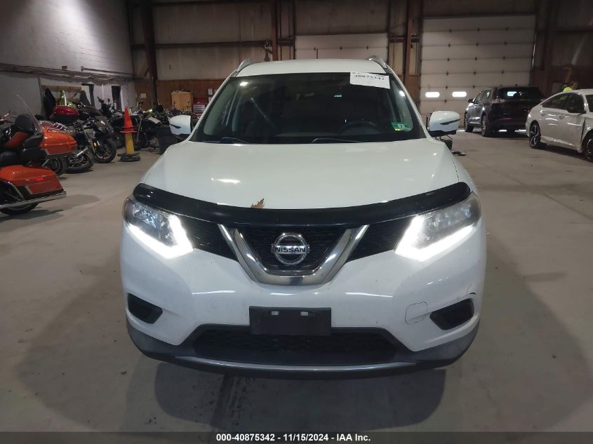 2016 Nissan Rogue Sv VIN: KNMAT2MV0GP677788 Lot: 40875342