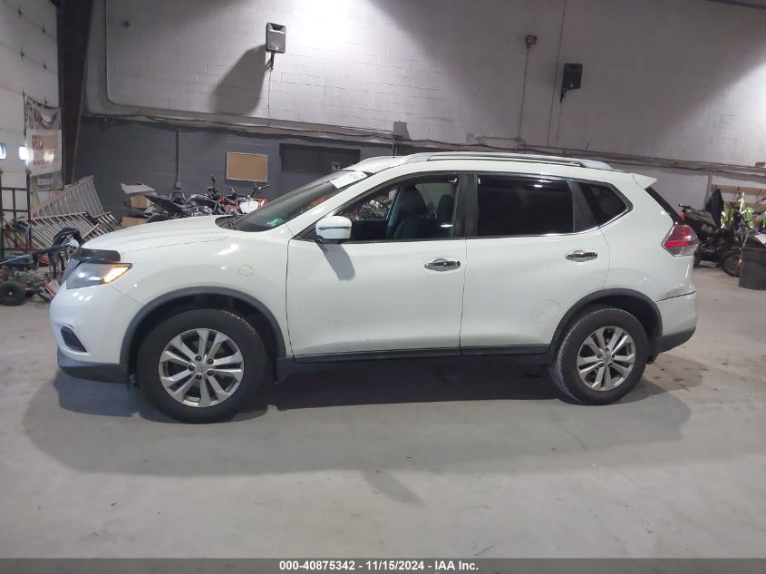 2016 Nissan Rogue Sv VIN: KNMAT2MV0GP677788 Lot: 40875342