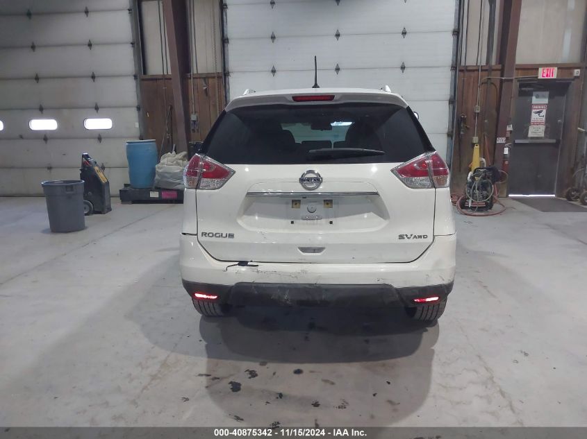 2016 Nissan Rogue Sv VIN: KNMAT2MV0GP677788 Lot: 40875342