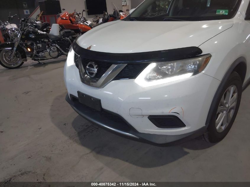 2016 Nissan Rogue Sv VIN: KNMAT2MV0GP677788 Lot: 40875342