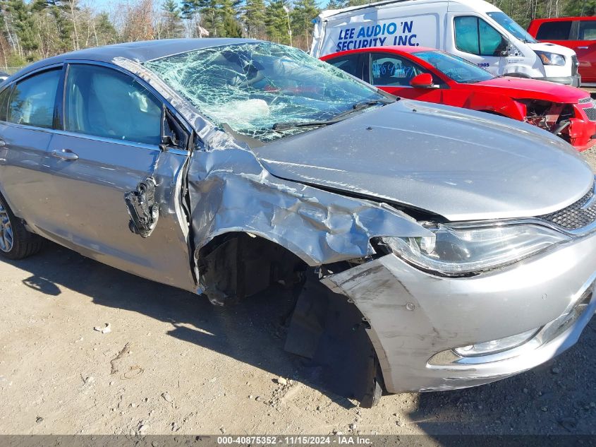 2015 Chrysler 200 C VIN: 1C3CCCEG4FN673949 Lot: 40875352