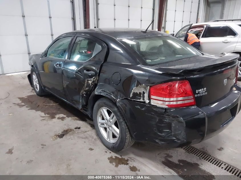 2010 Dodge Avenger Sxt VIN: 1B3CC4FB9AN218450 Lot: 40875365