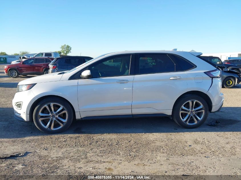 2016 Ford Edge Sport VIN: 2FMPK4AP2GBC06288 Lot: 40875385