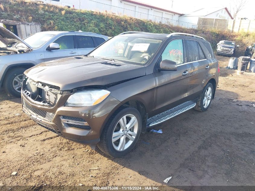 VIN 4JGDA5HB6FA563005 2015 Mercedes-Benz ML 350, 4M... no.2