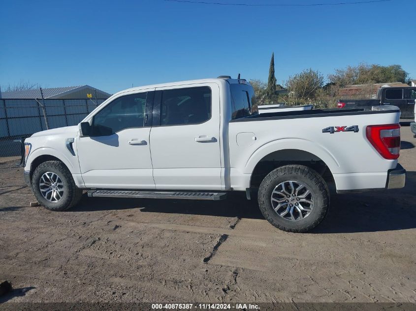 2021 Ford F-150 Lariat VIN: 1FTFW1E50MFC94733 Lot: 40875387