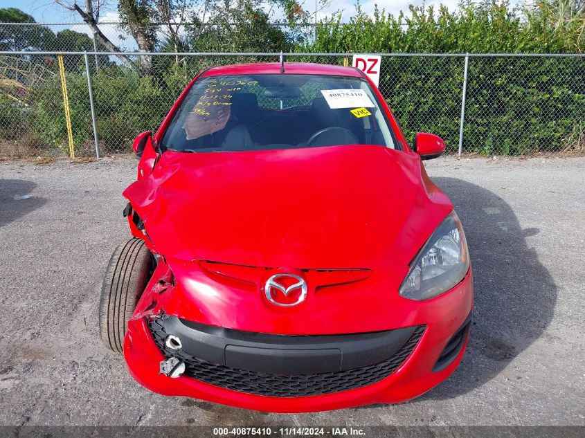 2012 Mazda Mazda2 Sport VIN: JM1DE1KYXC0134515 Lot: 40875410