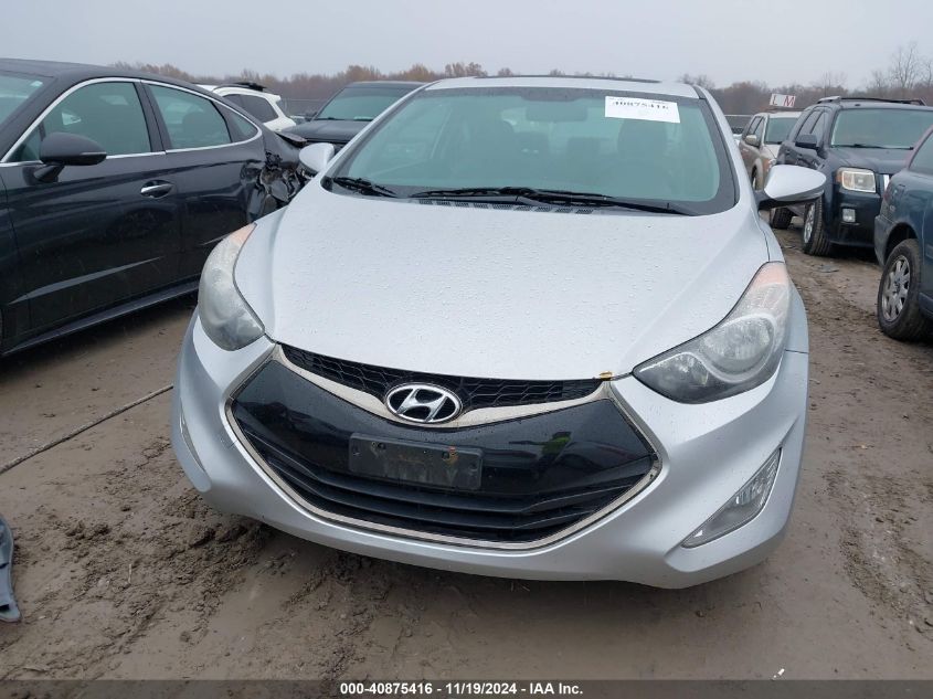 2013 Hyundai Elantra Se VIN: KMHDH6AE0DU016314 Lot: 40875416